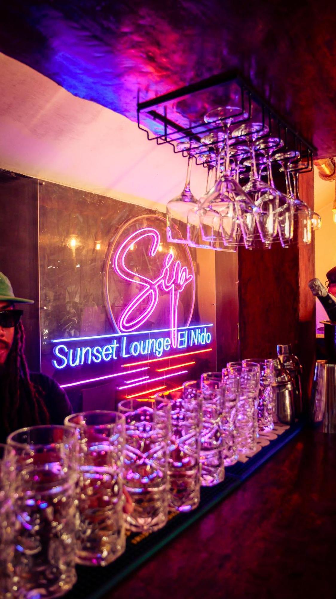 Sip Sunset Hostel And Lounge Эль-Нидо Экстерьер фото