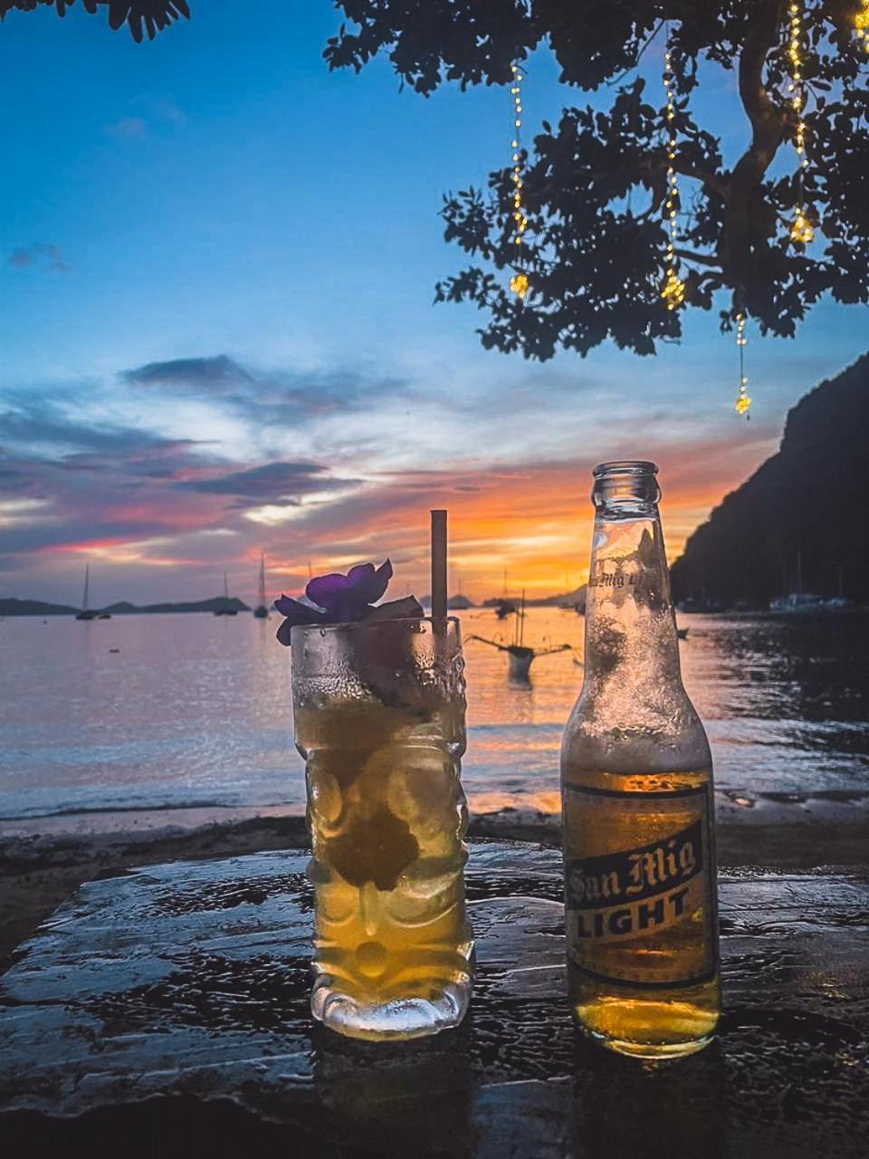 Sip Sunset Hostel And Lounge Эль-Нидо Экстерьер фото